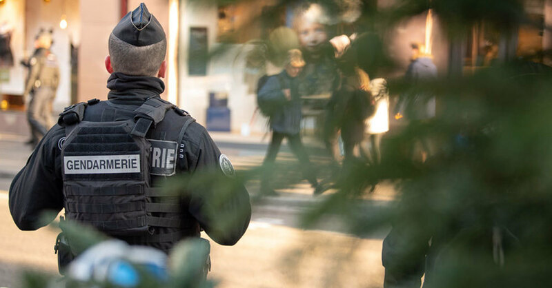 Gendarmerie, Frankreich, Polizei, © Sebastian Gollnow - dpa (Symbolbild)