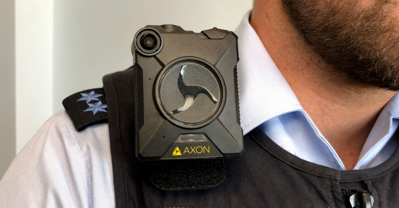 Bodycam, Polizei, Uniform, Kamera, © baden.fm