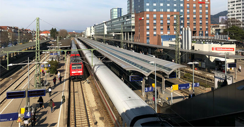 Hauptbahnhof, Freiburg, Deutsche Bahn, © baden.fm (Symbolbild)