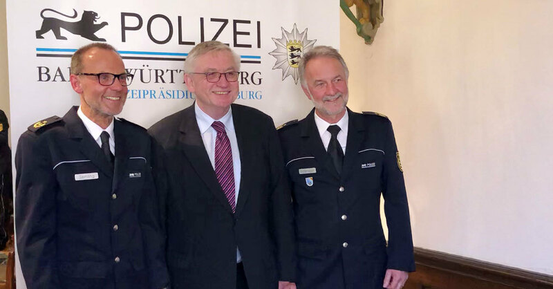 Polizeipräsident, Bernhard Rotzinger, Franz Semling, © baden.fm