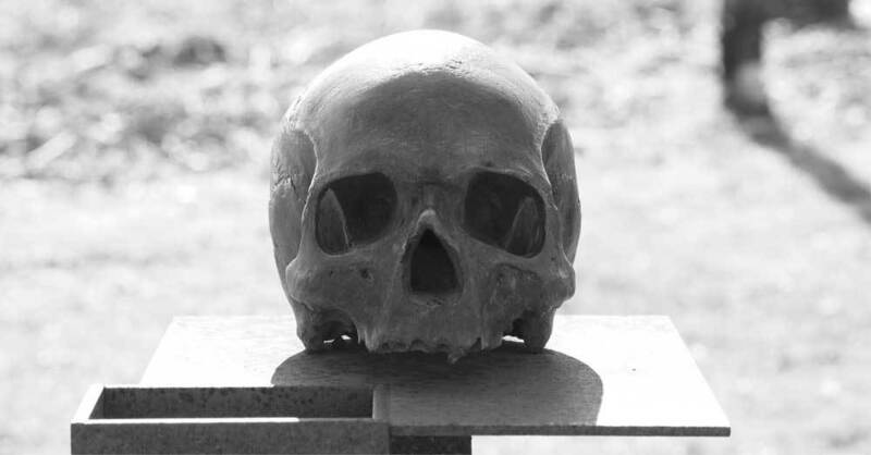 Schädel, Skelett, Knochen, Totenkopf, © Pixabay (Symbolbild)