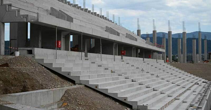 Baustelle, SC Freiburg, Stadion, © Patrick Seeger - dpa