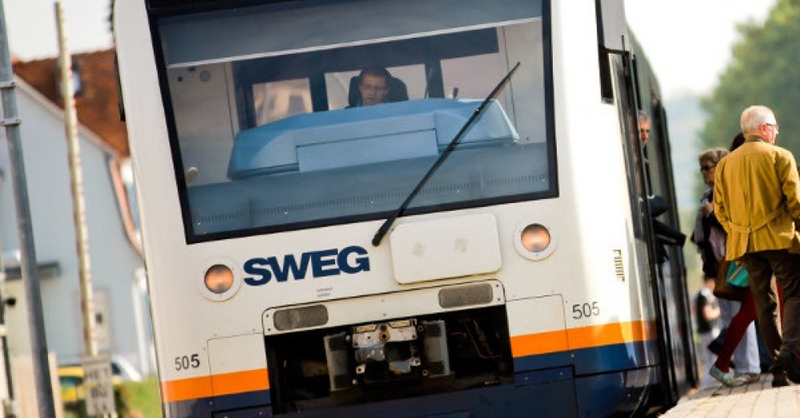 Breisach, SWEG, Bahnhof, Tram, © SWEG