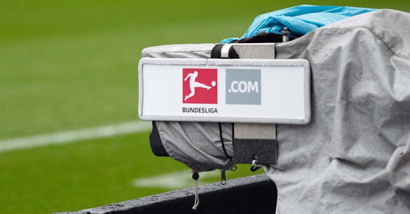 Bundesliga, Kamera, Übertragung, TV, SC Freiburg, Fußball, © Sören Stache - dpa (Symbolbild