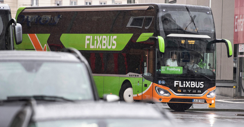 Flixbus, Fernbus, Lörrach, Hamburg, © Boris Rössler - dpa (Symbolbild)