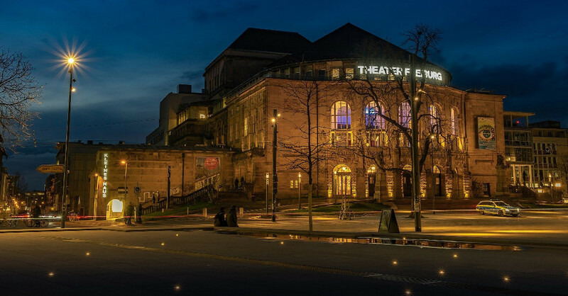 Stadttheater, Theater Freiburg, Platz der Alten Synagoge, © Pixabay (Symbolbild)