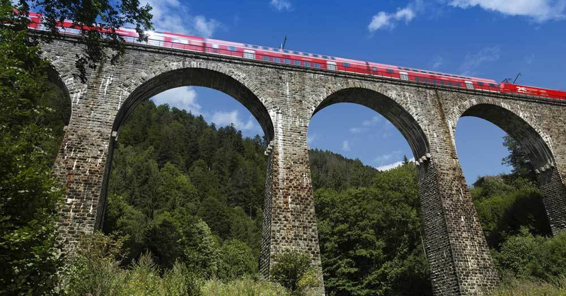 Höllentalbahn, Ravennaschlucht, Aquädukt, Brücke, © Pixabay (Symbolbild)
