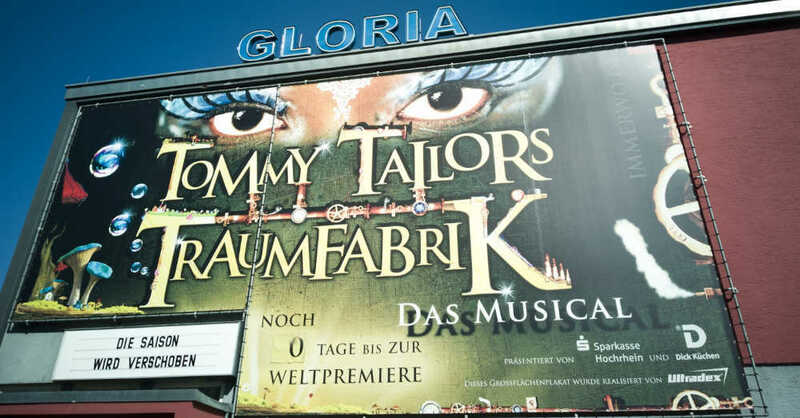 Gloria Theater, Bad Säckingen, Musical, Tommy Tailors Traumfabrik, © Gloria-Theater GmbH