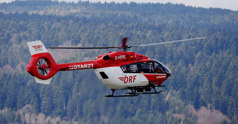 DRF Luftrettung, Helikopter, Rettungshubschrauber, Notarzt, © Pixabay (Symbolbild)