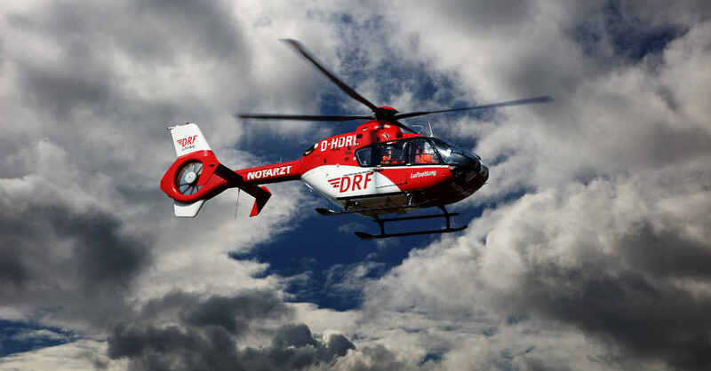 DRF Luftrettung, Rettungshubschrauber, Helikopter, Notarzt, © Pixabay (Symbolbild)