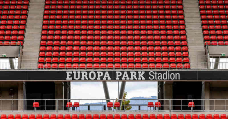 Europa-Park Stadion, SC Freiburg, Fußball, Stadion, Wolfswinkel, Tribüne, Bundesliga, © Philipp von Ditfurth - dpa (Archivbild)