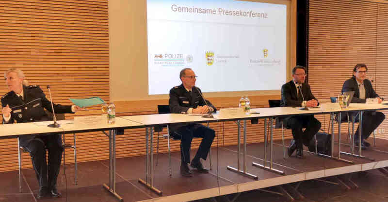 Efringen-Kirchen, Pressekonferenz, Staatsanwaltschaft, Landeskriminalamt, Polizei, © baden.fm