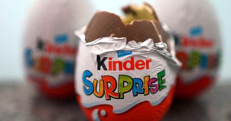 Kinder, Überraschung, Surprise, Ferrero, Schokolade, Süßigkeit, Süßwaren, © Victoria Jones - PA Wire / dpa