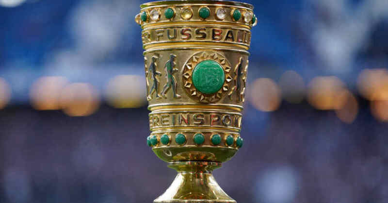 DFB-Pokal, Pokal, Fußball, SC Freiburg, Hamburger SV, Halbfinale, HSV, © Marcus Brandt - dpa (Symbolbild)