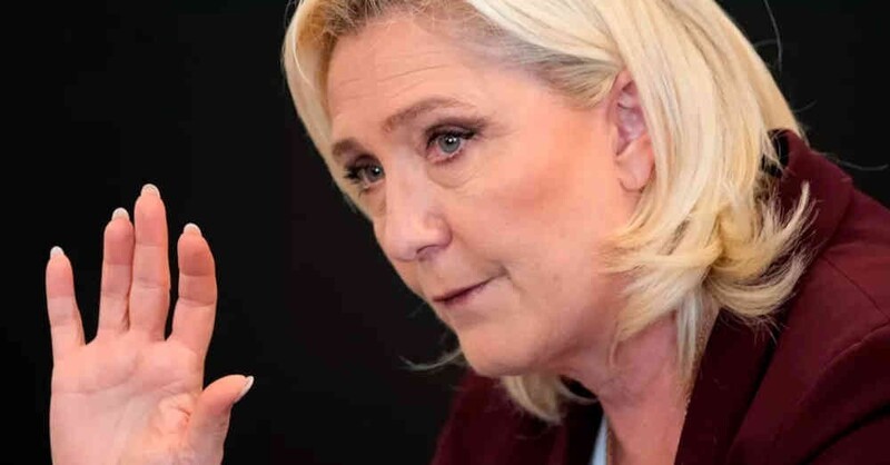 Marine Le Pen, rechtsnational, Rechtspopulistin, Präsidentschaft, Kandidatin, Bewerberin, Front National, Ressamblement National, Frankreich, © Francois Mori - dpa (Archivbild)