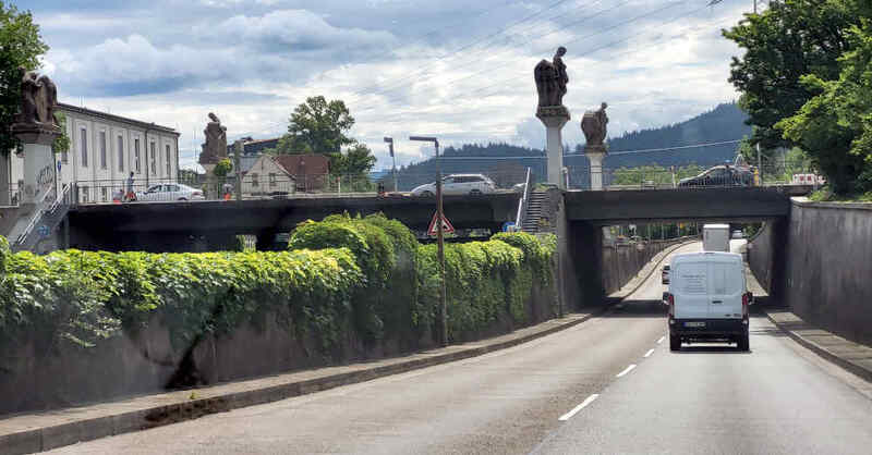 B31, Freiburg, Ochsenbrücke, Baustelle, Haslach, Verkehr, Straße, © baden.fm (Archivbild)