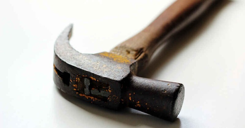 Hammer, Werkzeug, Handwerk, Eisen, Metall, Baustelle, © Pixabay (Symbolbild)