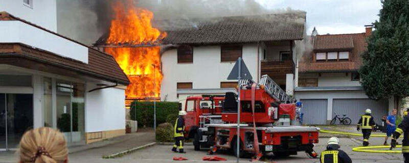 Feuerwehr, Schönau, Feuer, © baden.fm-Hörerfoto