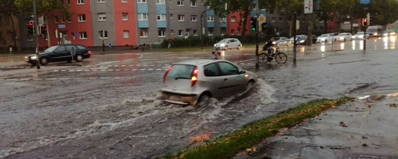 Unwetter, Hochwasser, Freiburg, © baden.fm