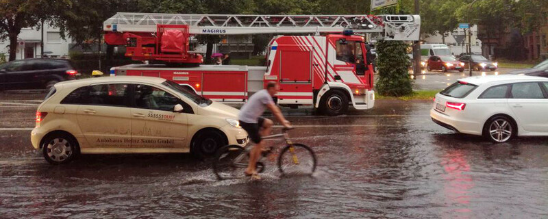 Feuerwehr, Hochwasser, Freiburg, © baden.fm