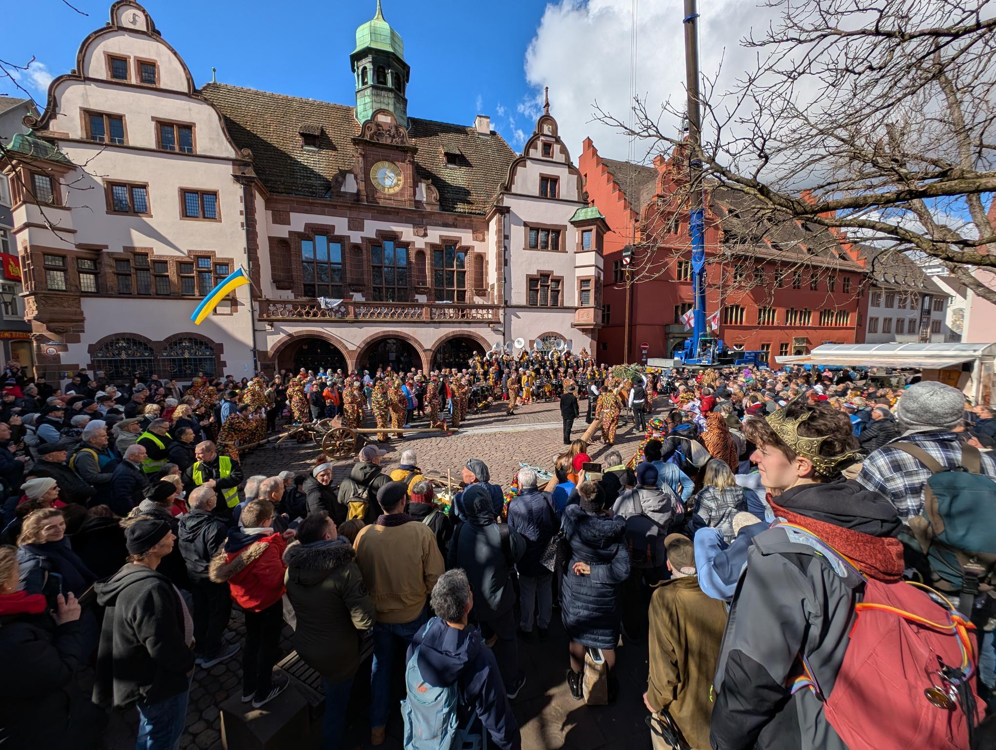 Schmutzige Dunschdig, Fasnet, Rathaussturm
